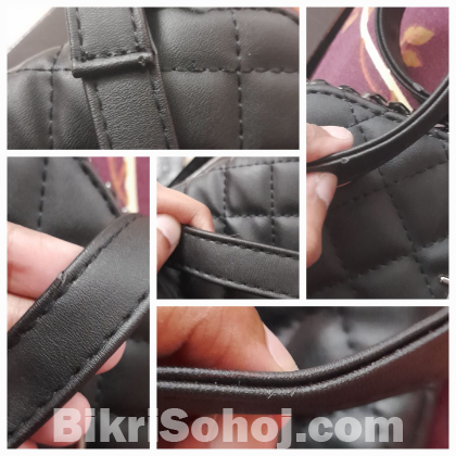 Black crossbody bag